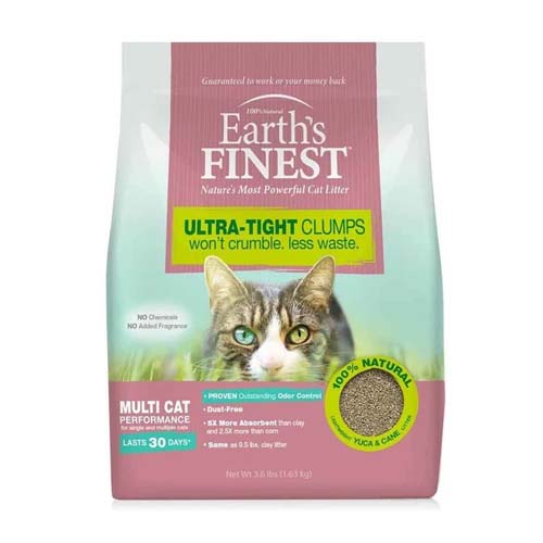 Arena Para Gatos Earths Finest Premium 3.6 Lbs .   *OFERTA 2X1*