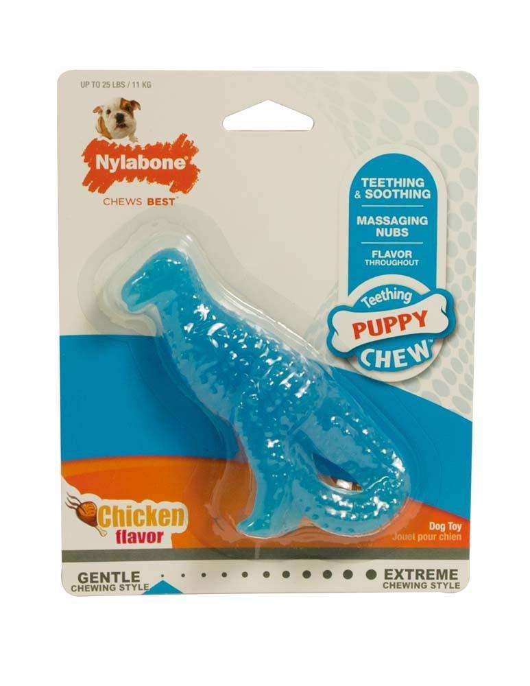 NYLABONE  DINOSAURIO SABOR POLLO PUPPY