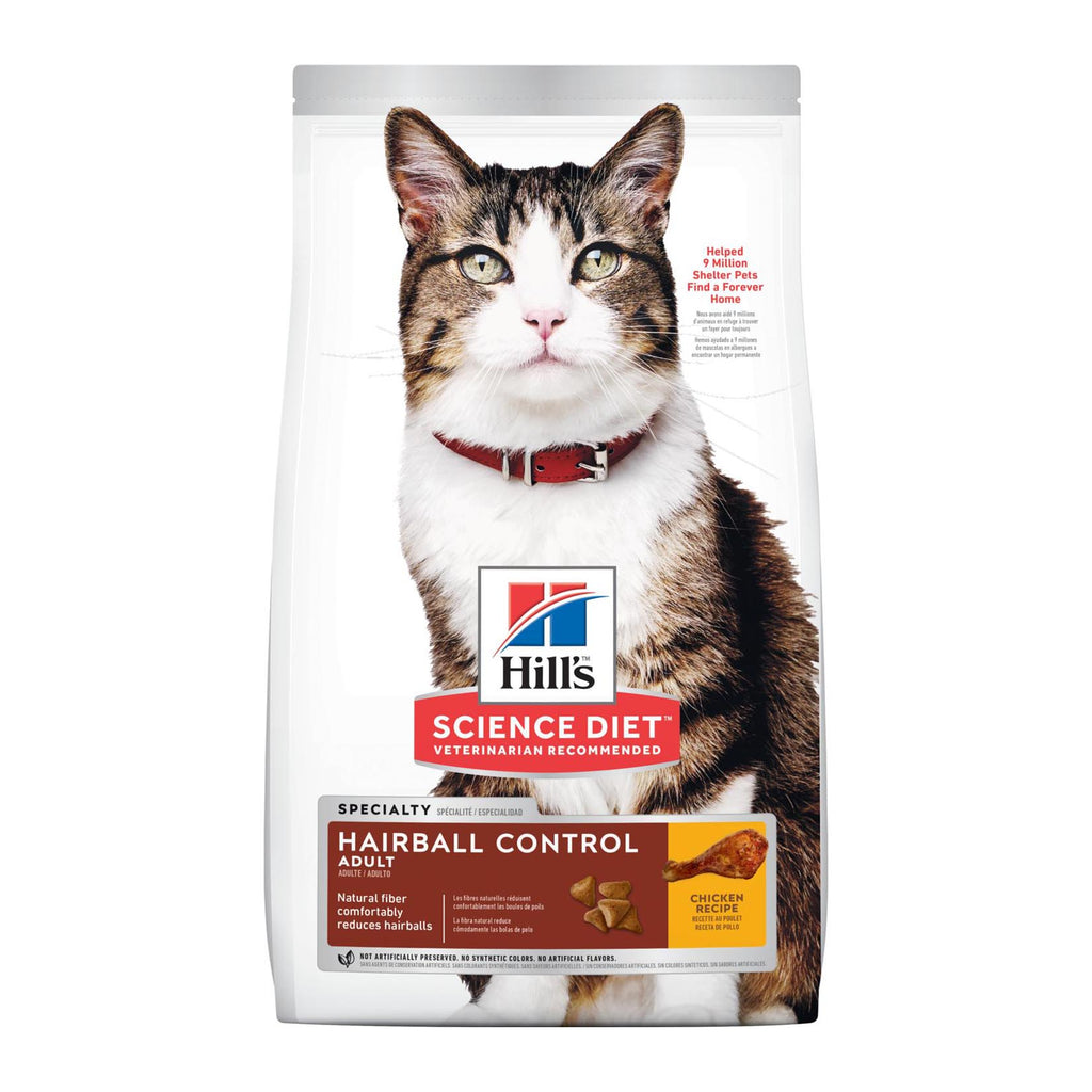 Dieta científica Hill´s, control de hairball adulto 1-6 Gato + imp.