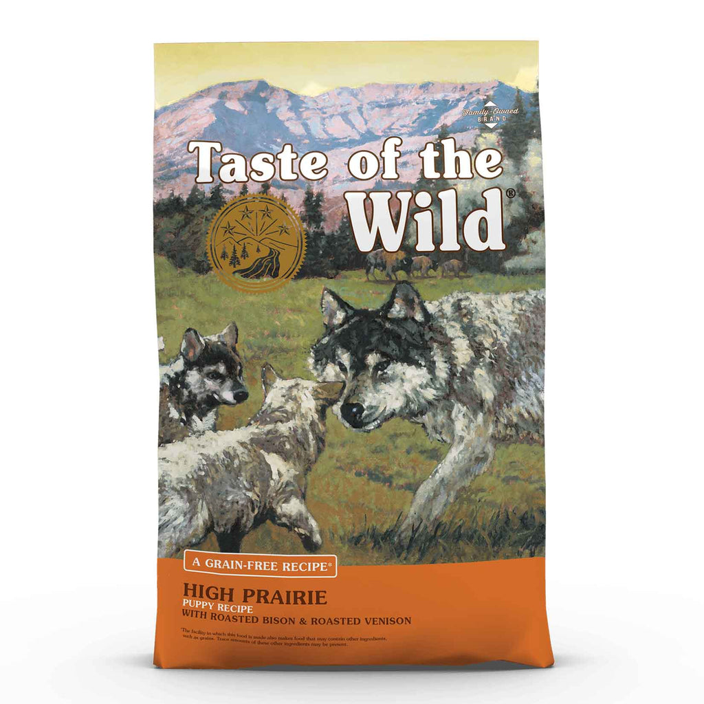 Taste of the Wild, High Prairie cachorro, bisonte y venado asado + imp.