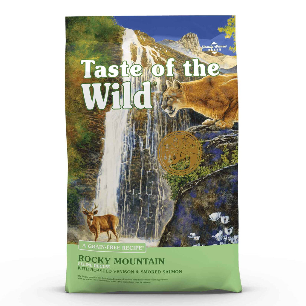 Taste of the Wild, Rocky Mountain CAT, Venado asado y Salmón ahumado + imp.